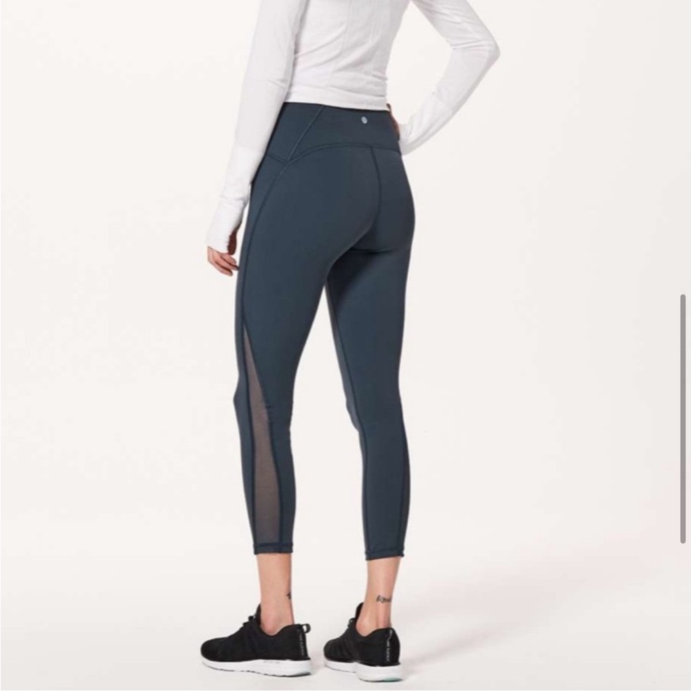 Lululemon Train Times 7/8 Pant 25" Gravity Size 6